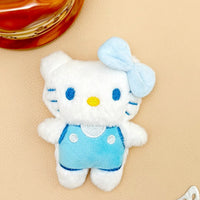 Hello Kitty Pastel Overalls Keychain