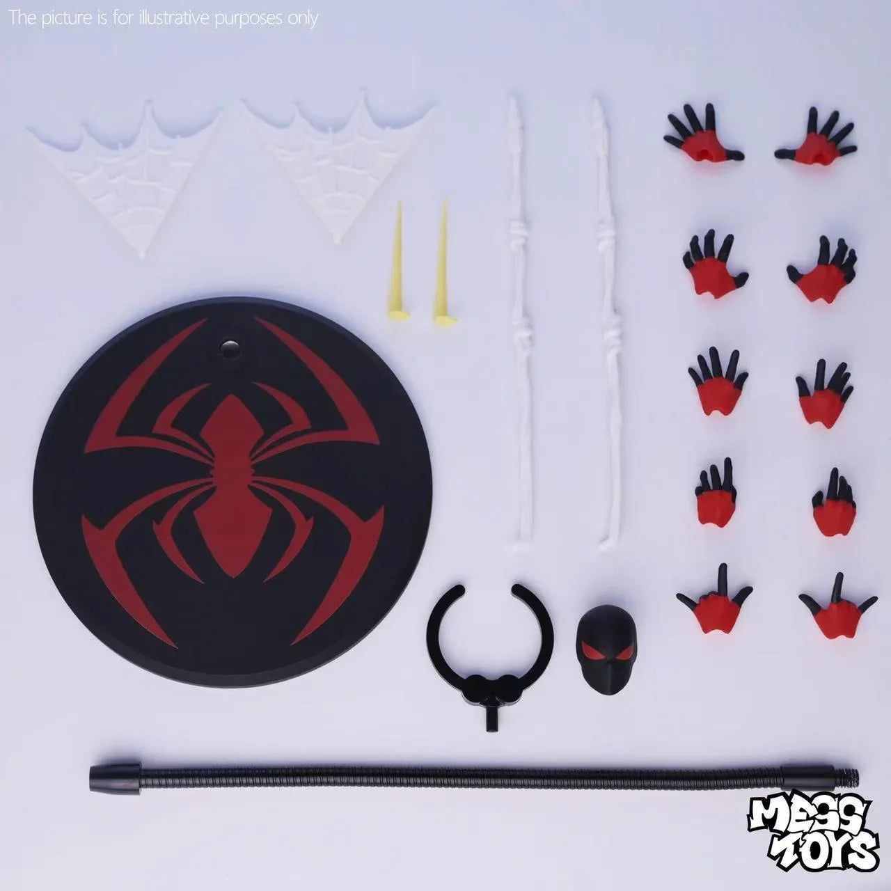 Mess Toys Spiderman Venom Mark Figures (16 cm)