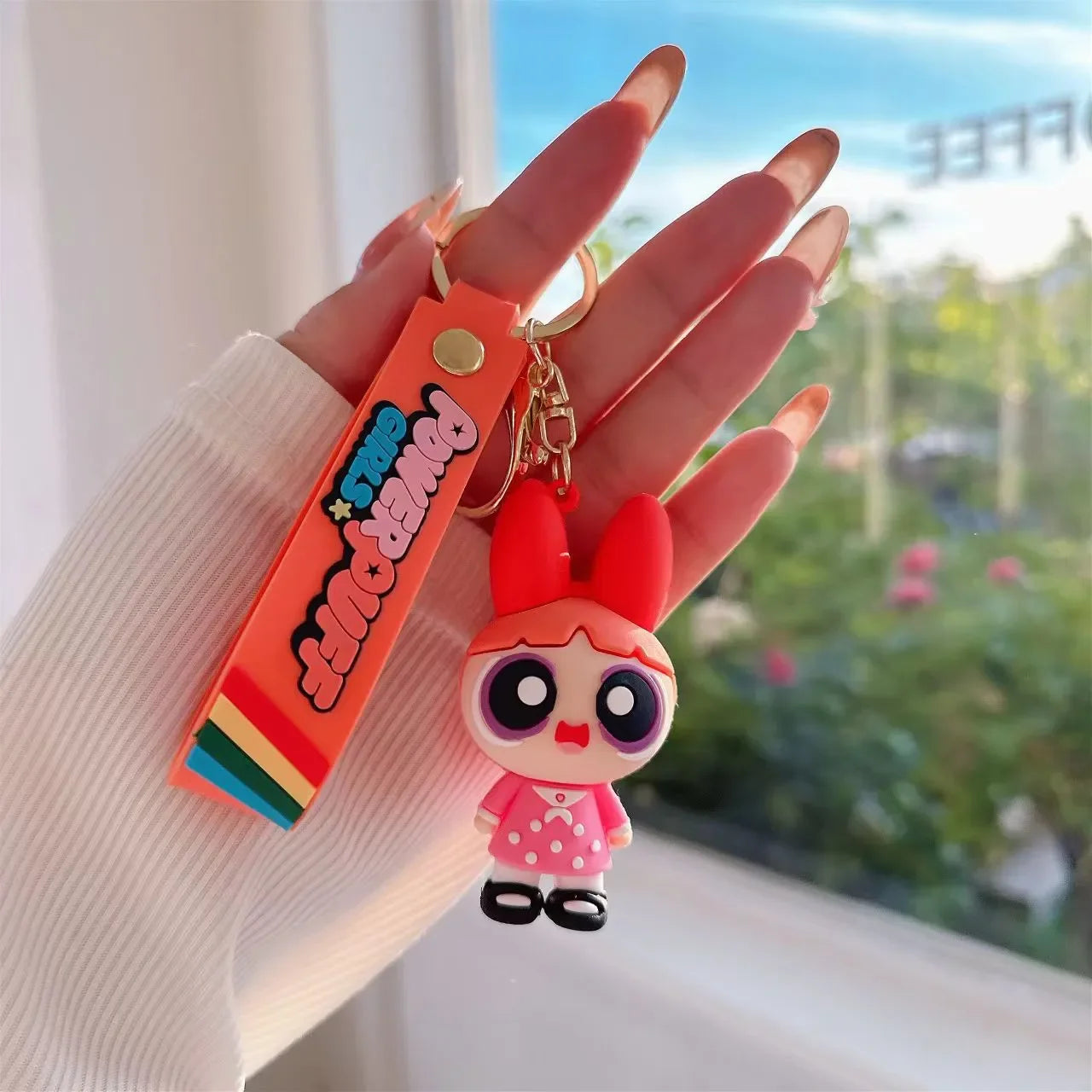 Powerful Girls Little Heroes 3D Keychain