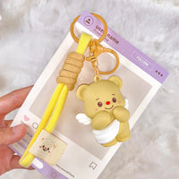 Butter Bear Boutique Loop Keychain