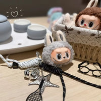 Labubu Gen 1 Macaron Big Head Keychain