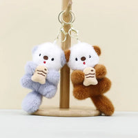 Sea Guard Otter Plush Keychain