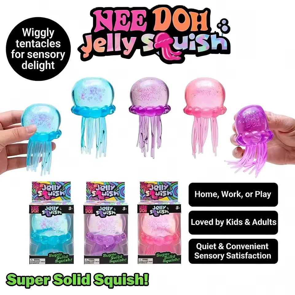 NeeDoh Jelly Squish Sensory Fidget Toy