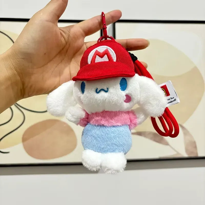 Cinna Sporty Mario Cap Keychain