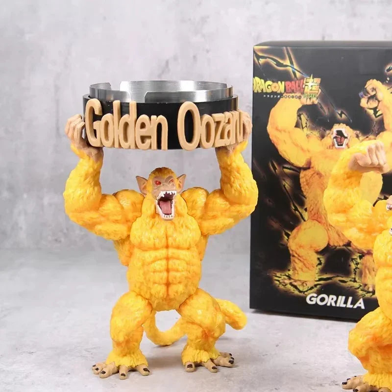 Dragonball Golden Oozaru Figurine Ashtray