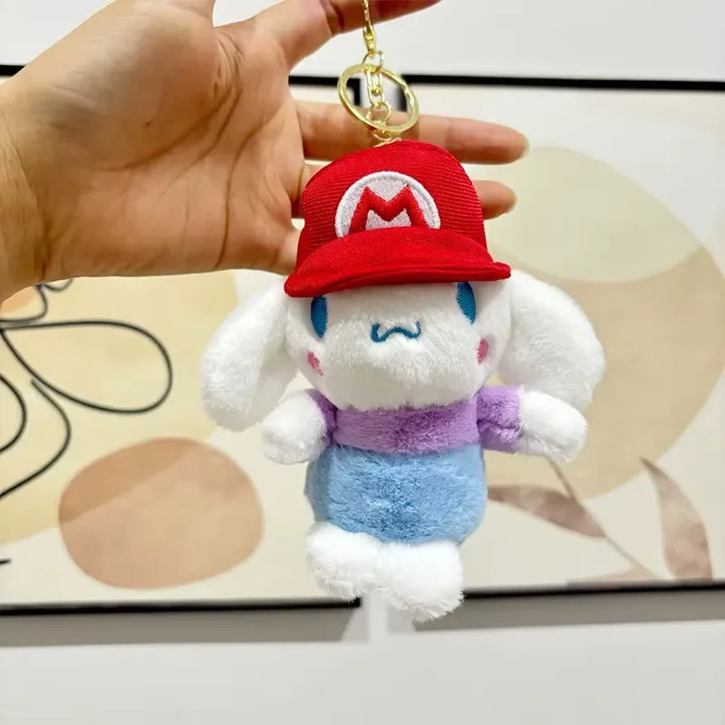 Cinna Sporty Mario Cap Keychain