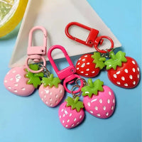 Tropical Fruit Paradise Keychain
