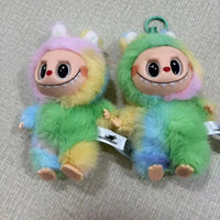 Labubu The Monsters Secret Rainbow Plush Pendant