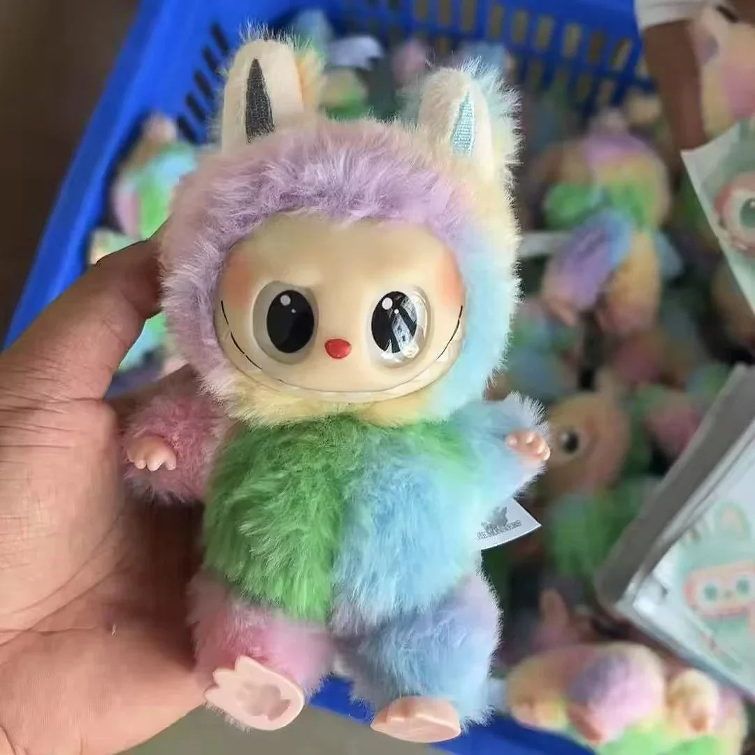 Labubu The Monsters Secret Rainbow Plush Pendant