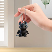 Nighty Fury Dragon Magic 2D Keychain