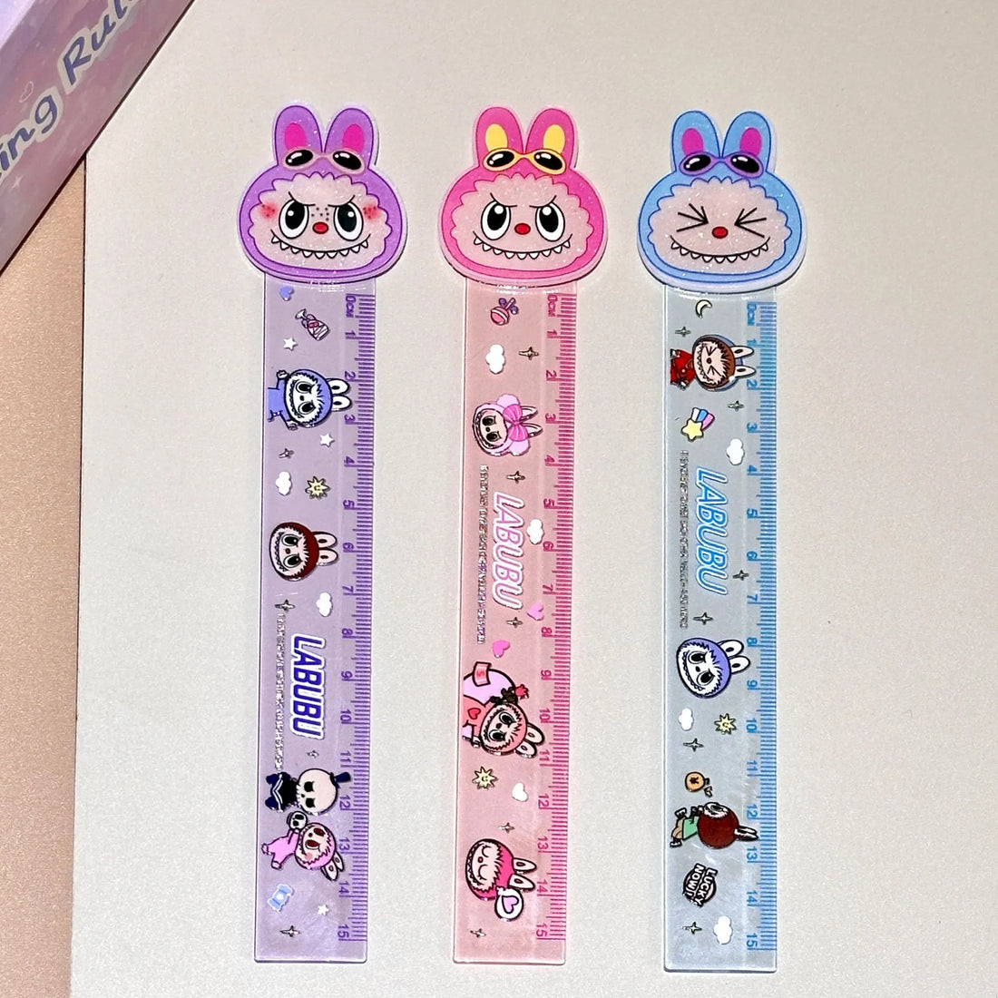 Labubu Cute Expressions Ruler
