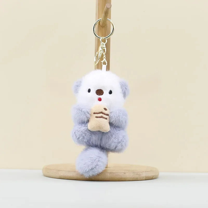 Sea Guard Otter Plush Keychain