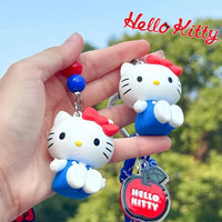 Genuine Hello KT Classic Red-Blue Keychain