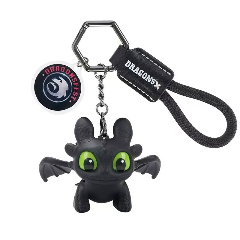 Authentic Toothless Luminous Flight Keychain
