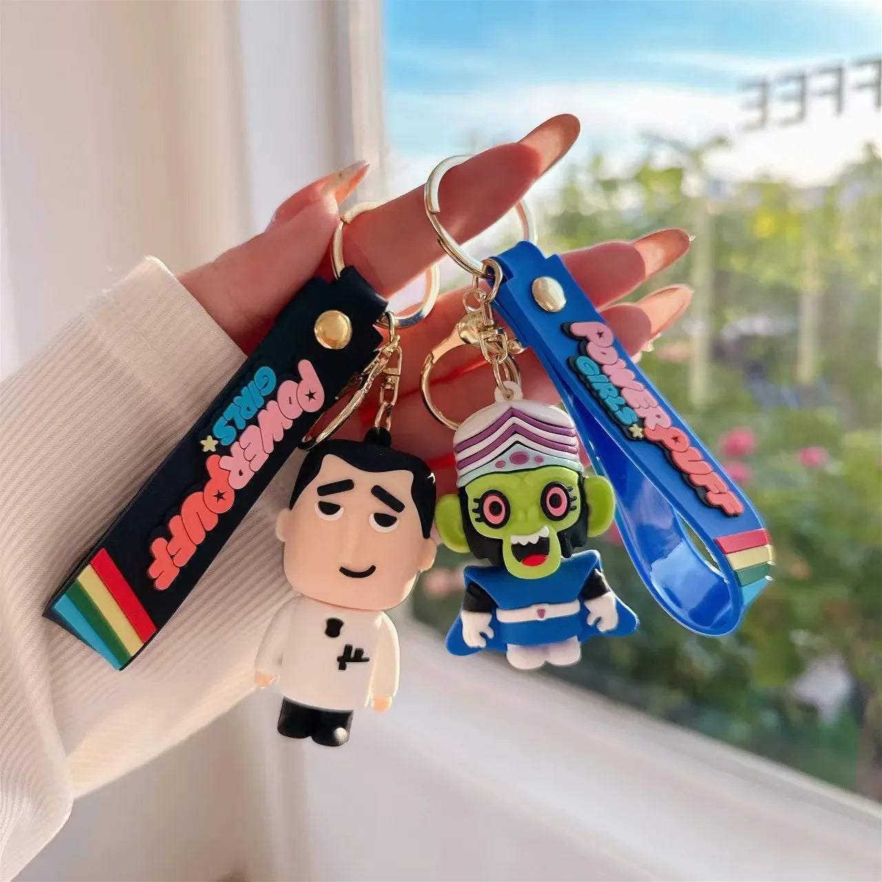 Powerful Girls Little Heroes 3D Keychain