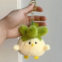 Hubei Souvenir Interactive Garlic Bird Keychain