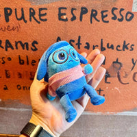 Inside Out Sadness Plush Keychain