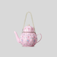 Berry-Sweet Victorian Teapot Premium Crossbody Bag