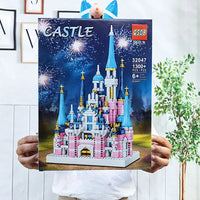 DZNY Dream Castle Building Blocks (1300+ Pcs)
