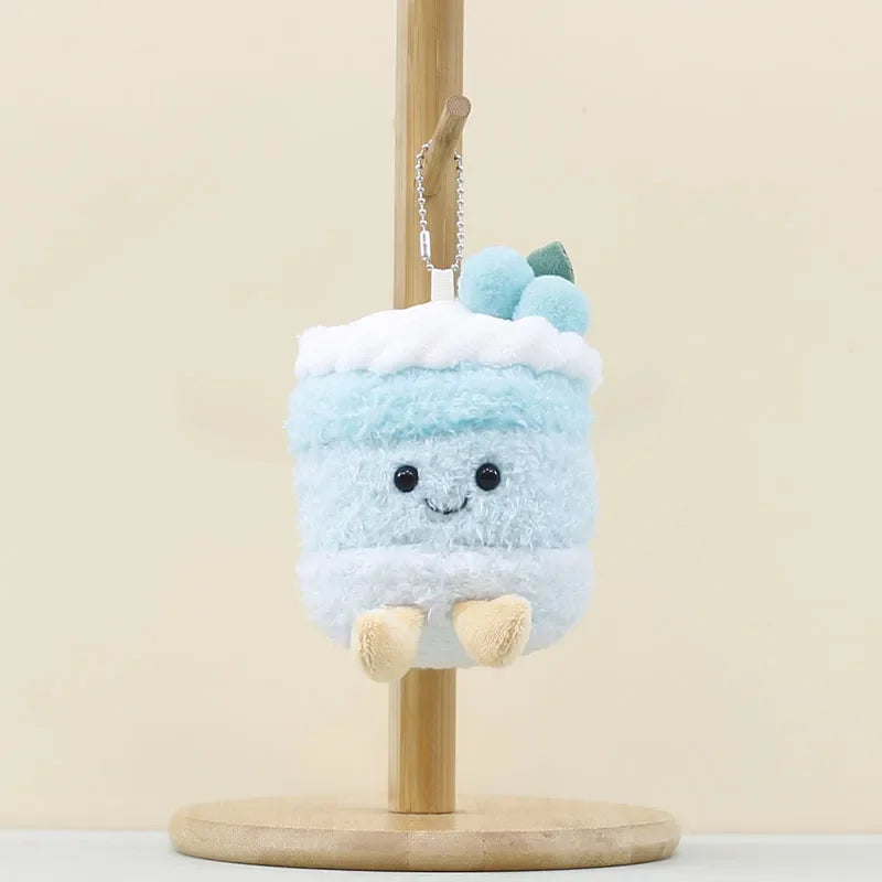 JC Style Cake Plush Keychain