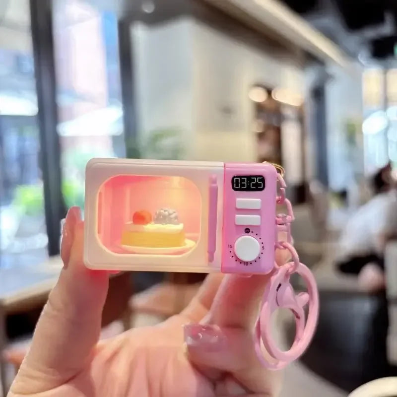 Microwave Heat Treat LED Keychain