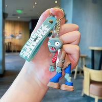 Quirky Plants vs Zombies 3D Keychain