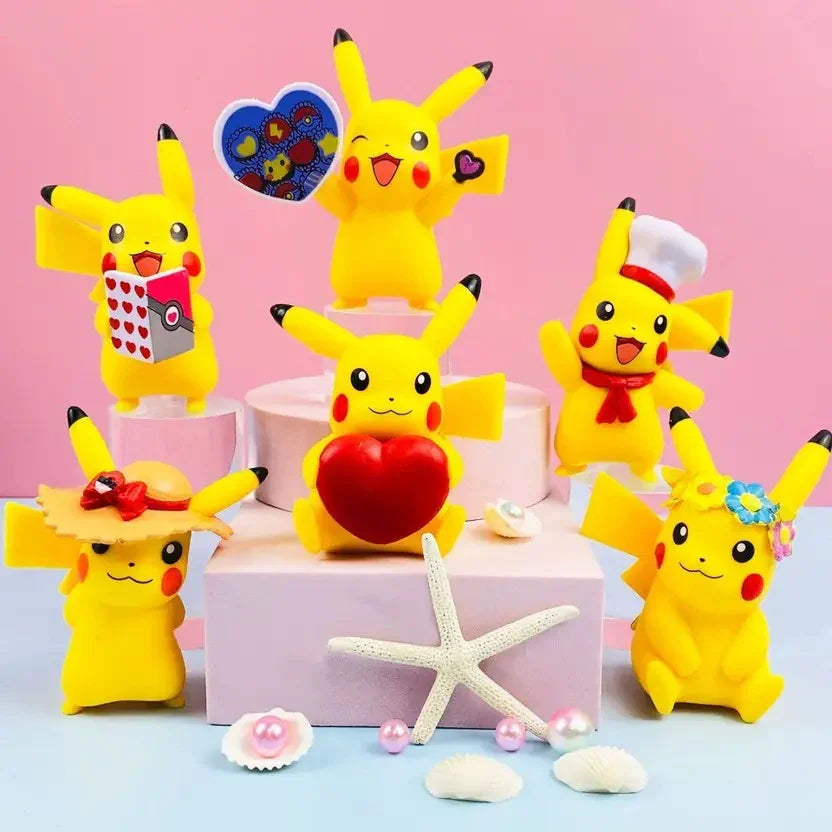 Pikachu Happy Day Miniature Figurines