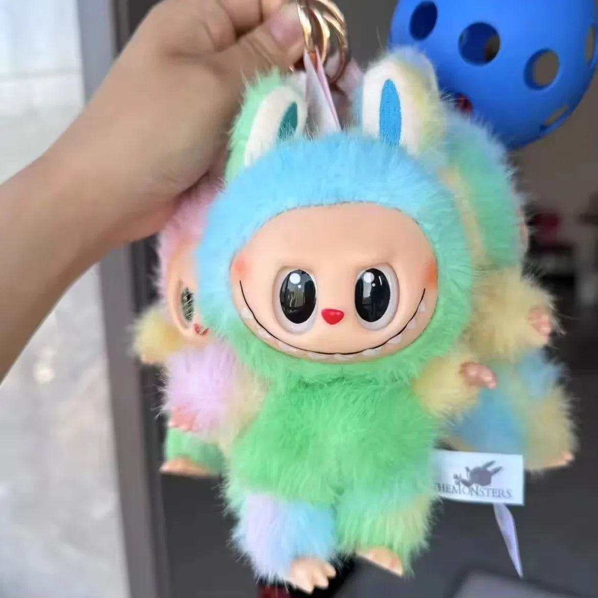 Labubu The Monsters Secret Rainbow Plush Pendant