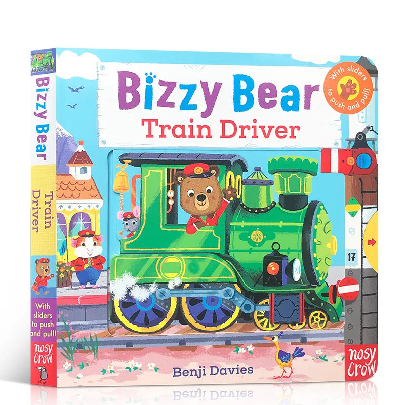 Bizzy Bear Interactive Push-Pull Board Book Collection