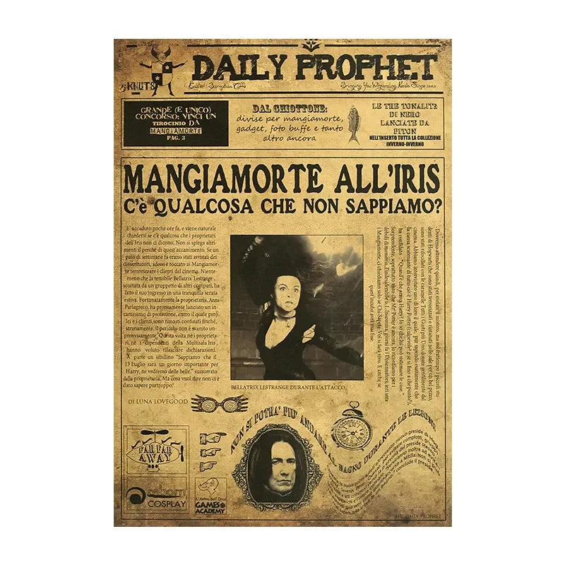 HP Daily Prophet Wall Poster