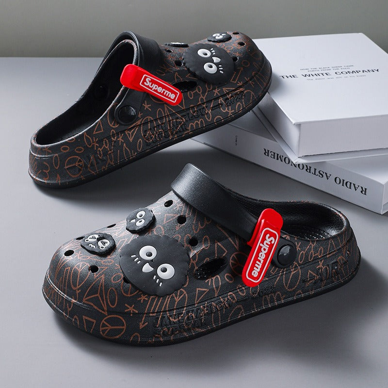 SUPRM Icon Art Clogs