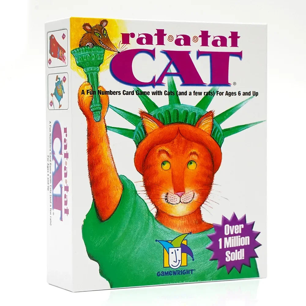 Rat-a-tat Numbers Card Game