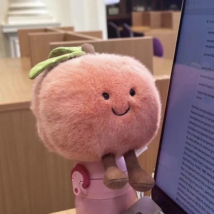 Zesty Squeeze Orange Keychain