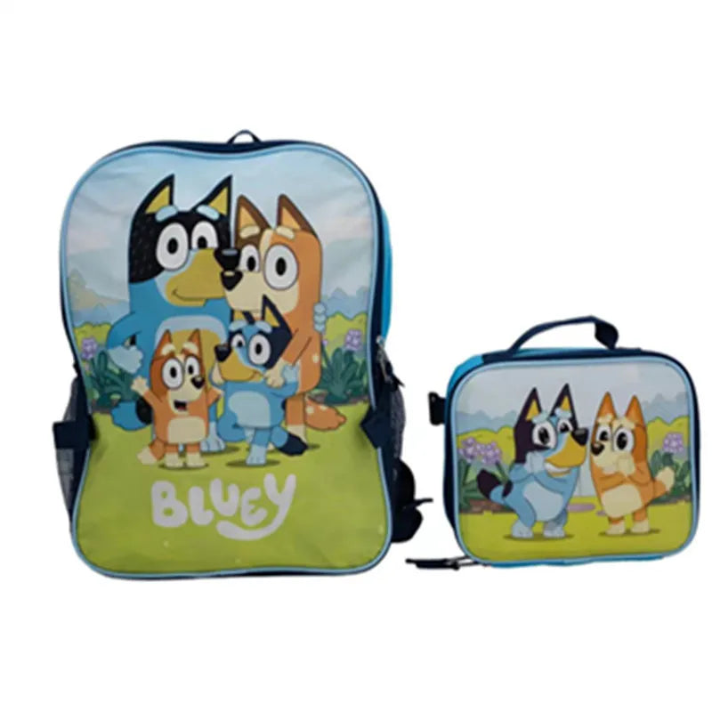 Bluey Family Backpack and Lunch Bag Set
