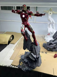 Iron Man MK7 Aerial Asault Statue (70 cm)