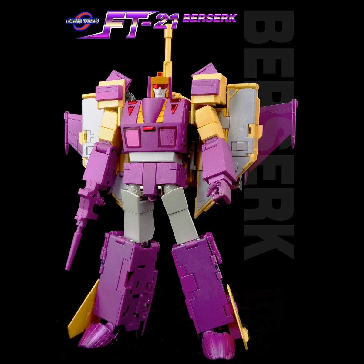 FansToys Berserk G1 FT-21 Blitzwing Action Figure (23 cm)
