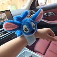 Stitch & Angel Flutter Wings Plush Bracelet (23 cm)