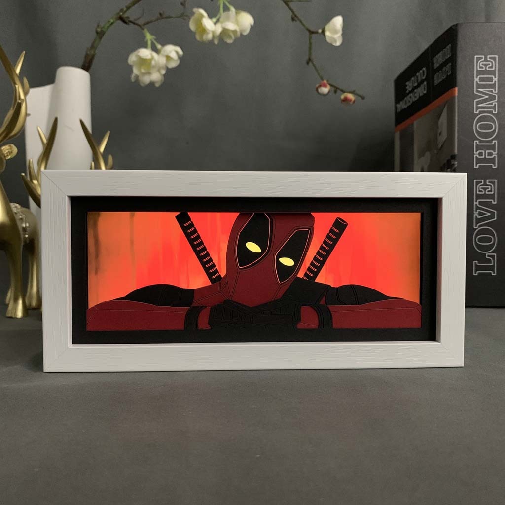 Superhero Wagon LED Light Box