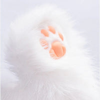 Bear Hugs Realistic Angora Rabbit Plush Backpack