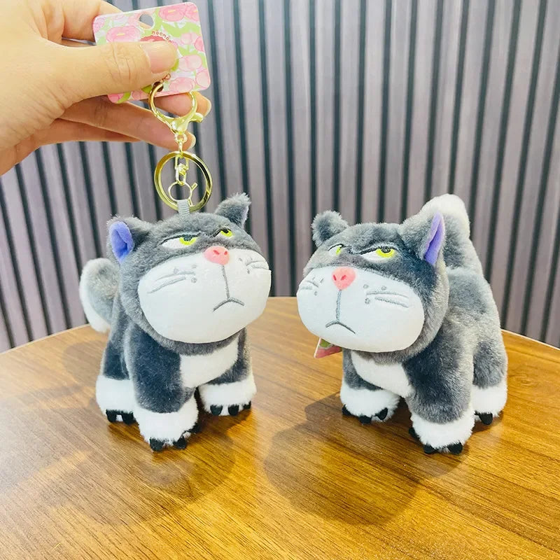 Lucifer Cat Grim Attitude Keychain