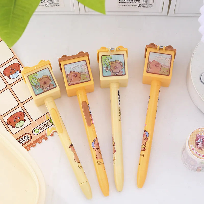 Pop-up Capybara Surprise Fidget Gel Pen