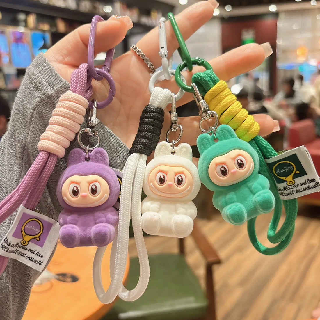 Labuboo Colorful Pop 3D Keychain