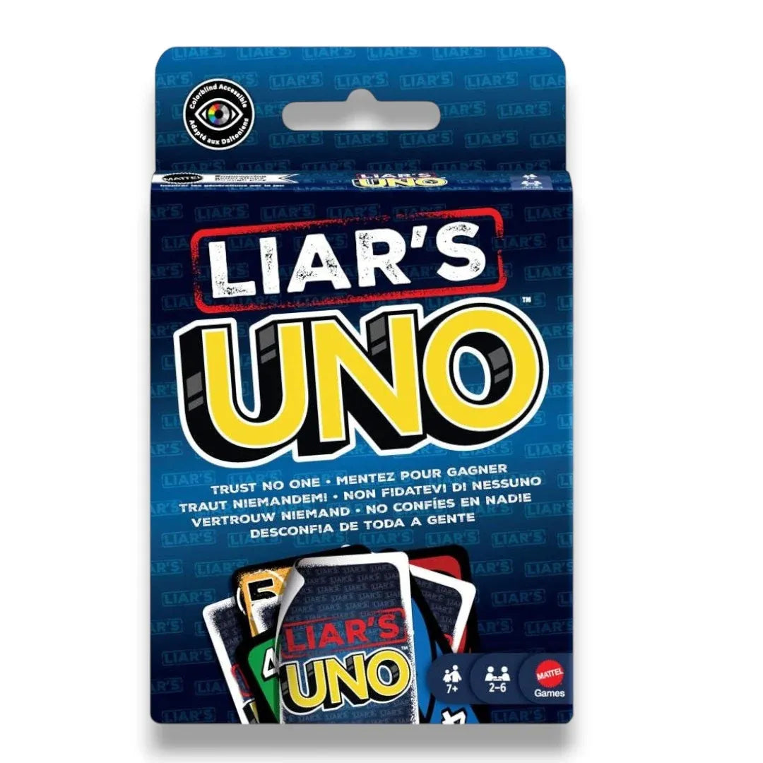 Liar's UNO Trust No One Deception Card Game