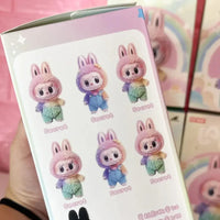 Labubu The Monsters Secret Rainbow Plush Pendant