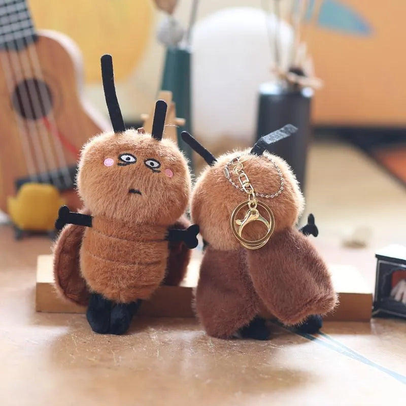 Midnight Cockroach Plush Keychain