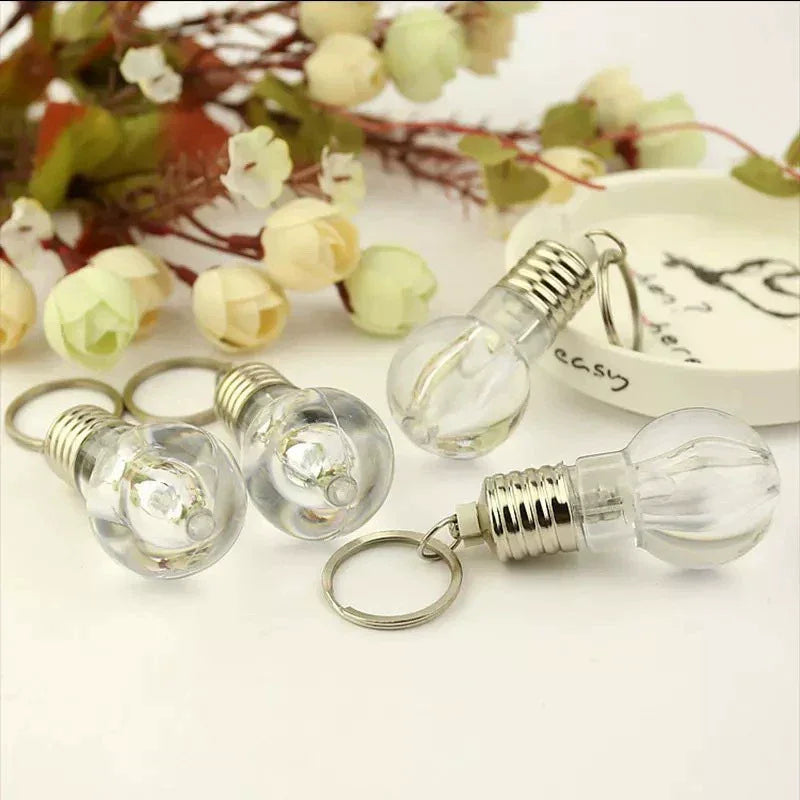 Idea Bulb LED Keychain