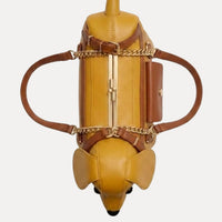 Sculptured Puppy Quirky Handbag