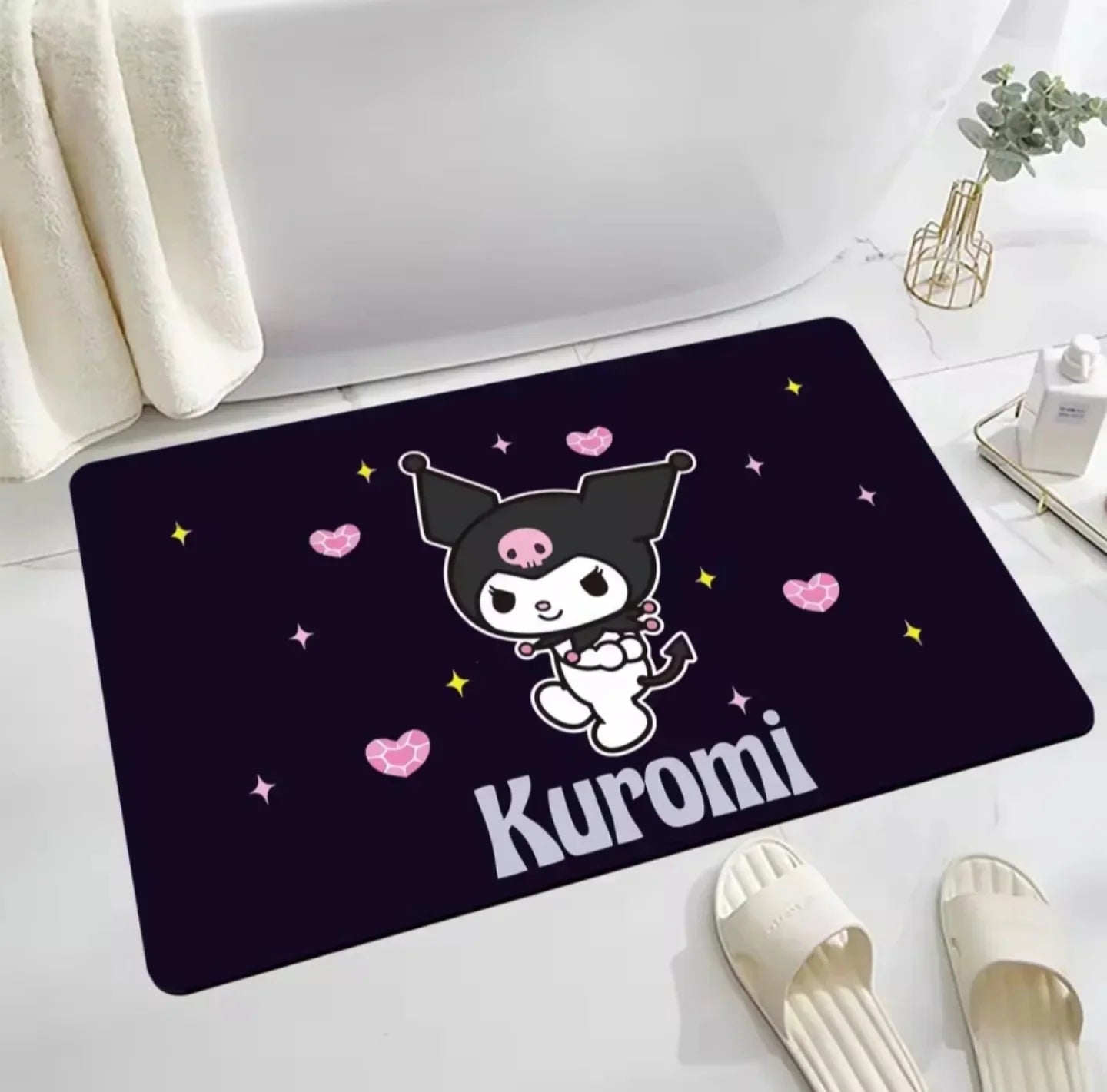 Sanliou Coulomi Spongy Bathroom Mat