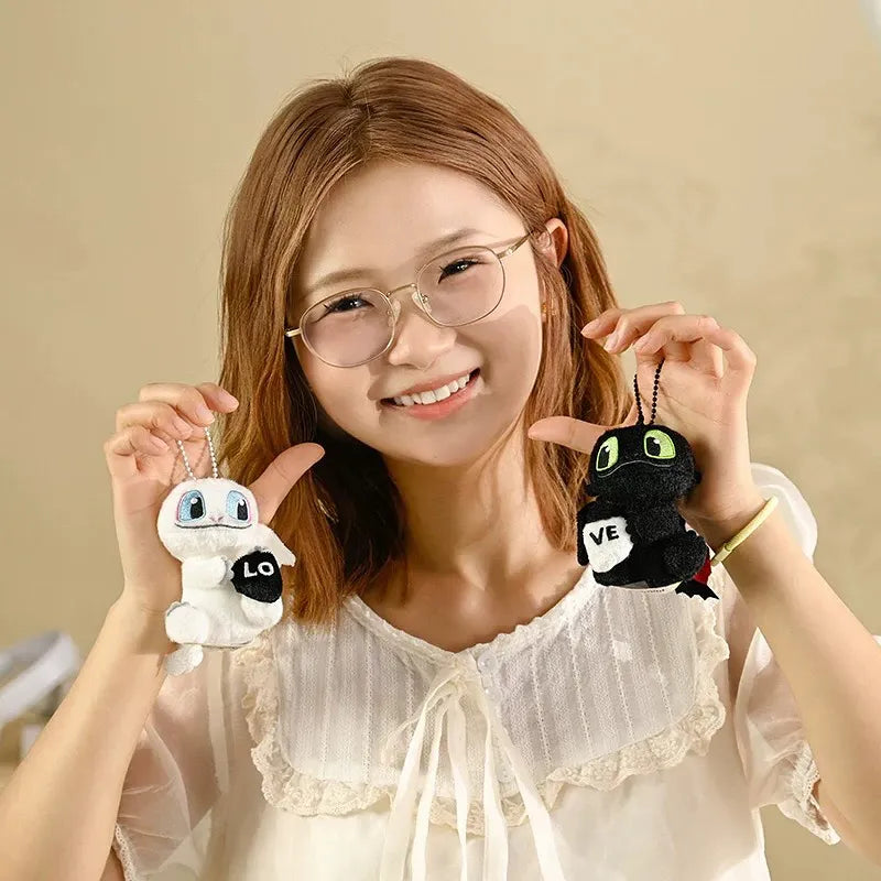 Night & Light Fury Love Keychain Set