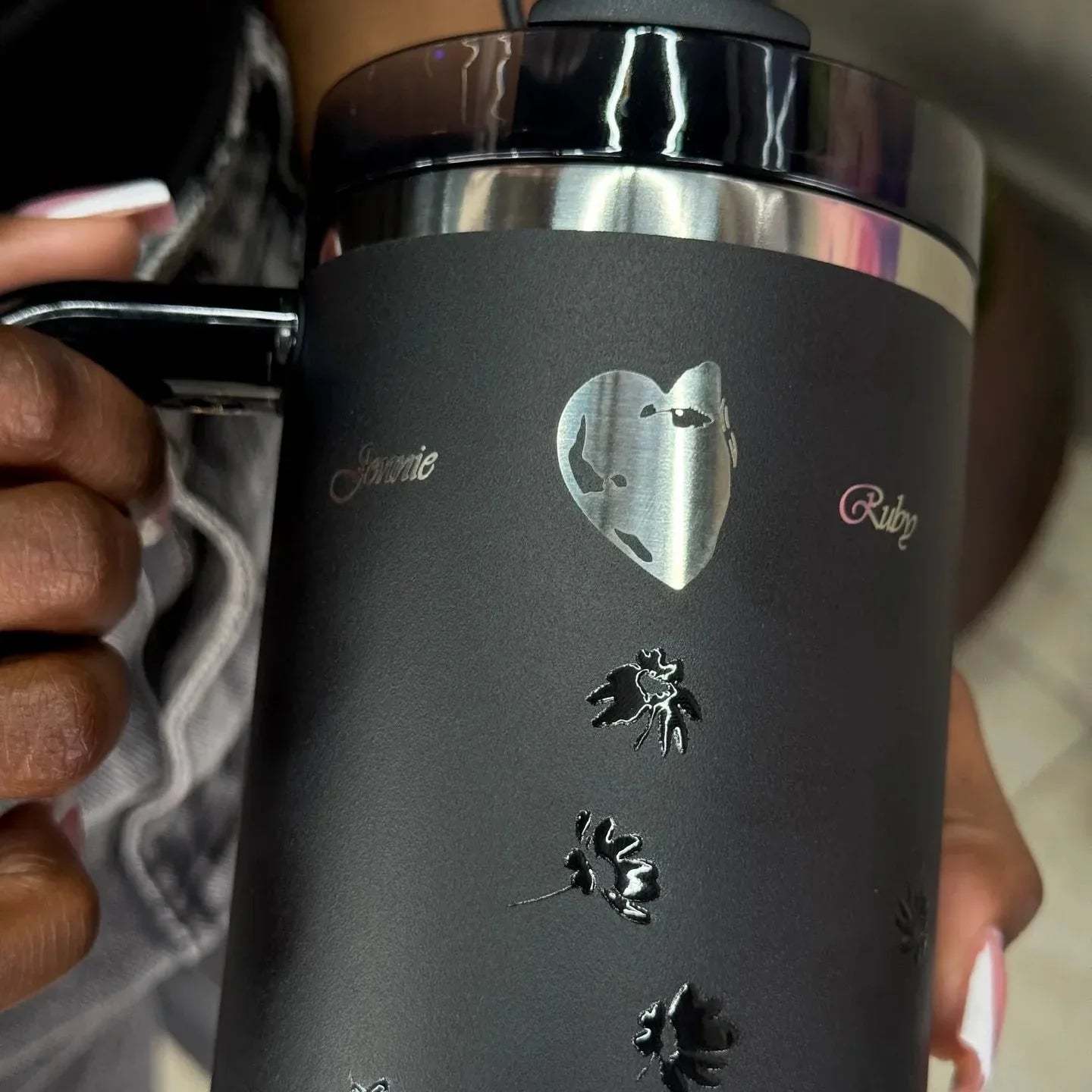 Stanley x Jennie Midnight Ruby Luxe Drinkware